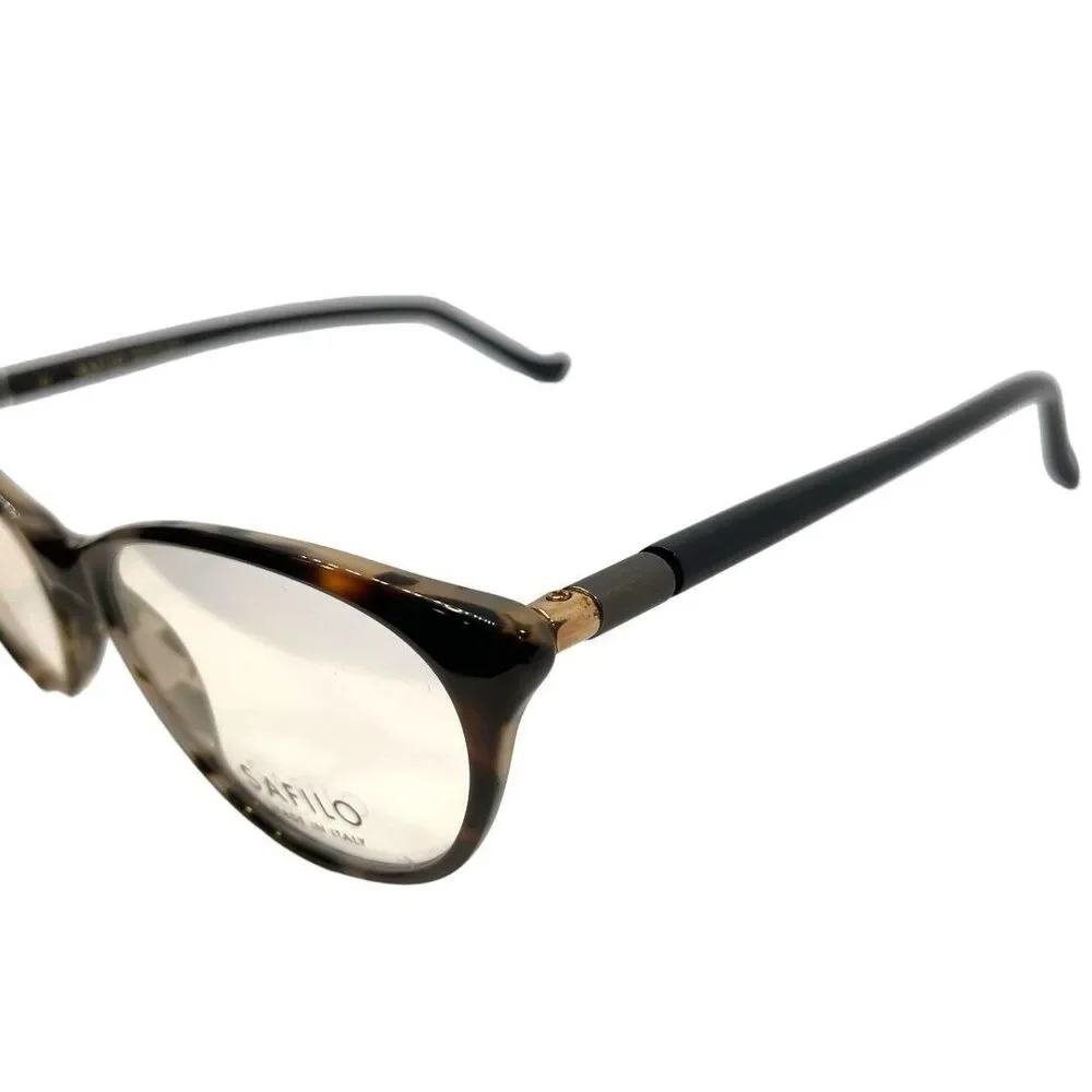 Safilo Burrato 06 Color C9K Havana White Women Eyeglass Frame 53 x 16 140